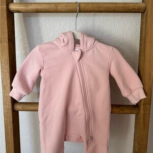 Nordstrom Hooded Fleece Romper